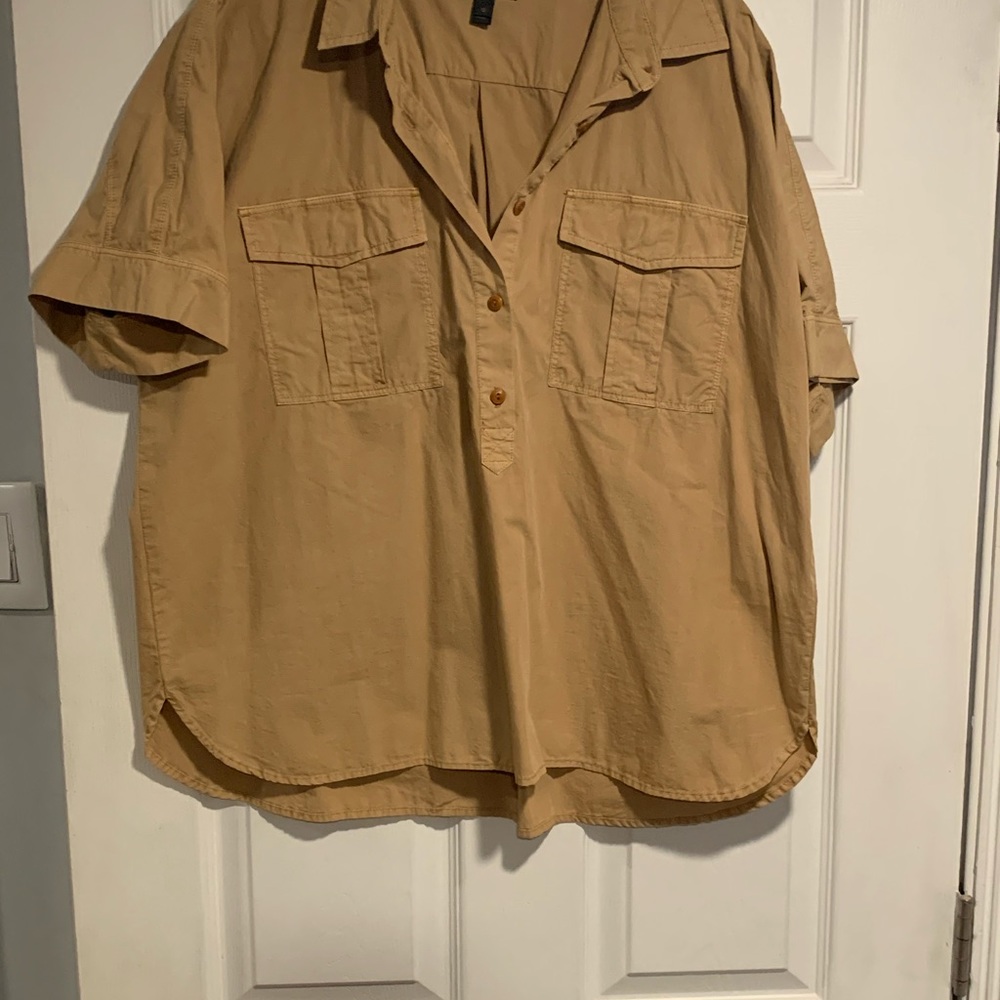 JCREW Cargo Top